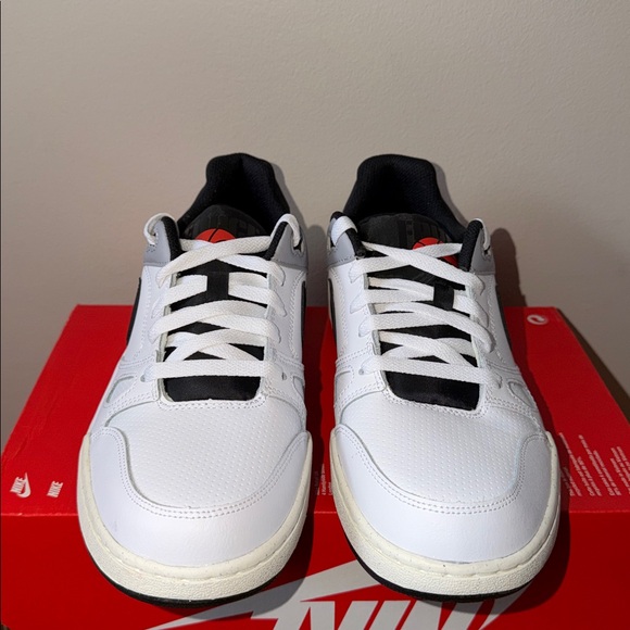 Nike Full Force Low White Black FB1362-101 Men’s Size 13
